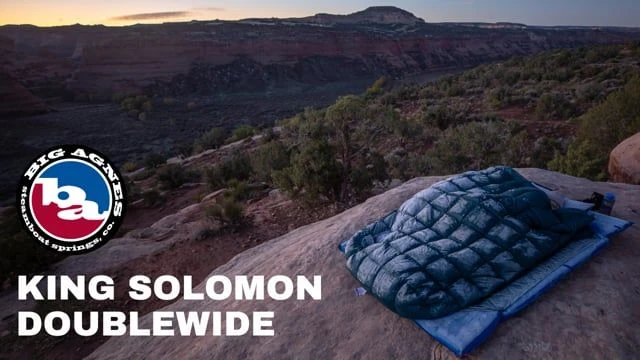 Big Agnes King Solomon 20 Degree Down Sleeping Bag - Image 4