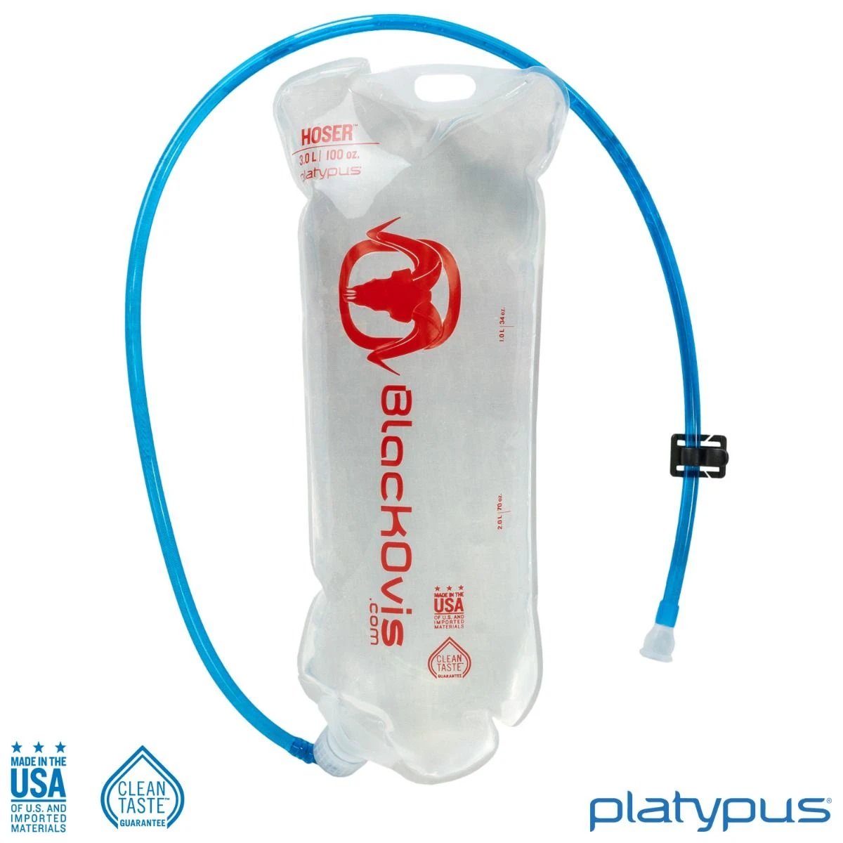 BlackOvis Hoser Hydration Bladder By Platypus