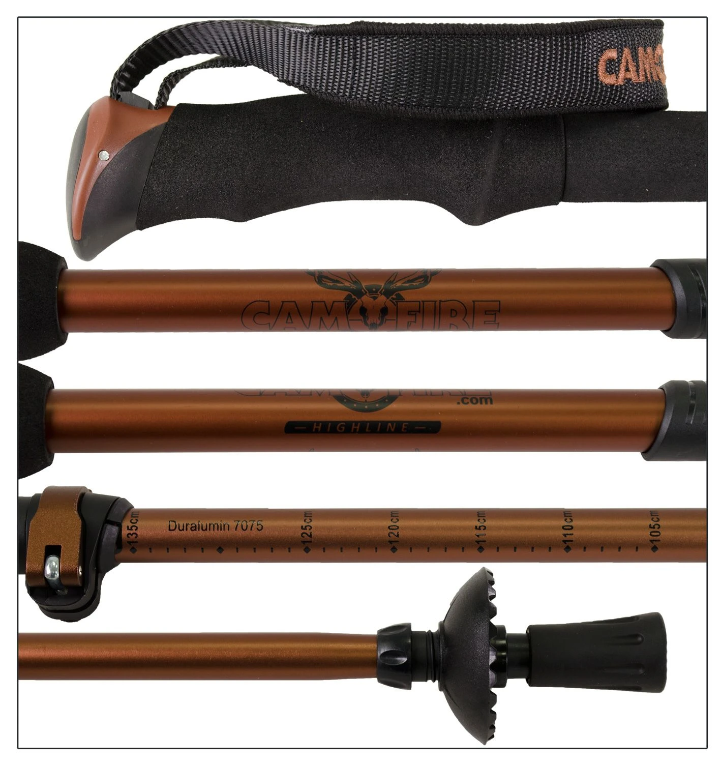 Camofire Highline Aluminum Trekking Poles - Image 2