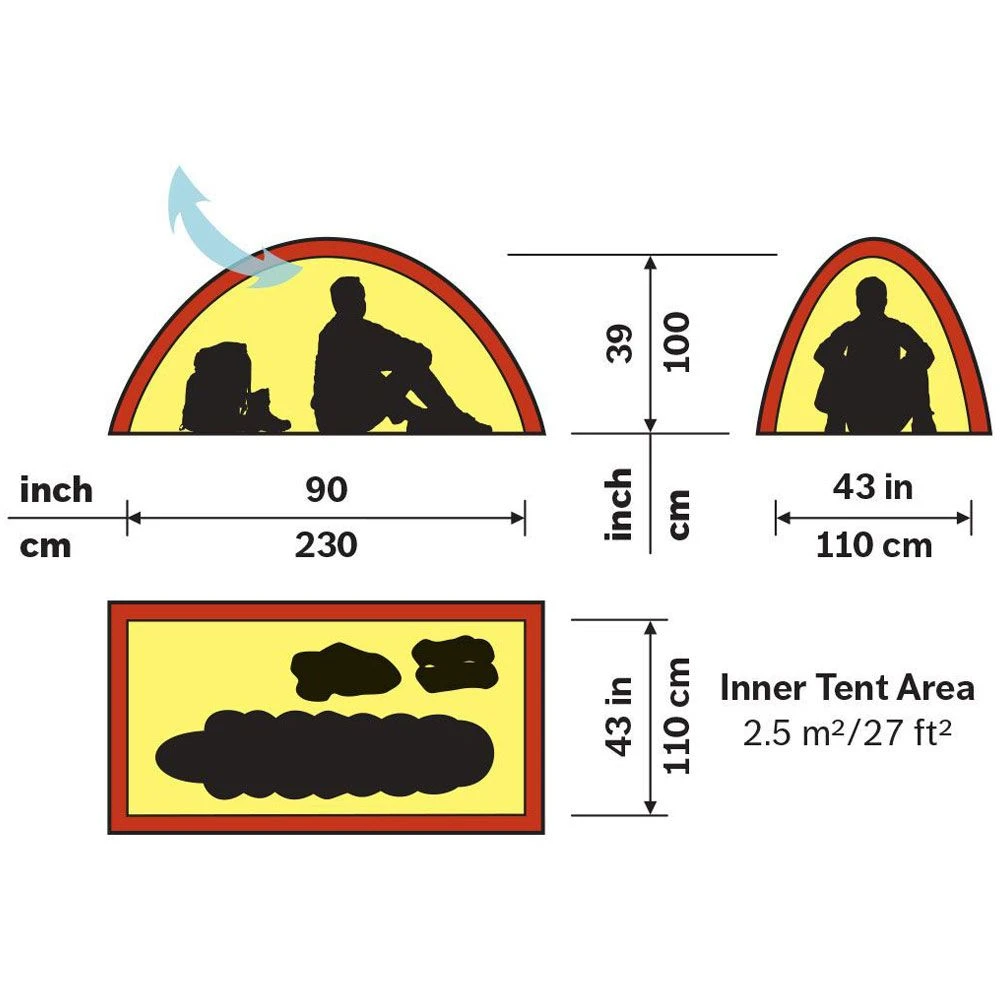 Hilleberg Unna 1 Person Tent - Image 4