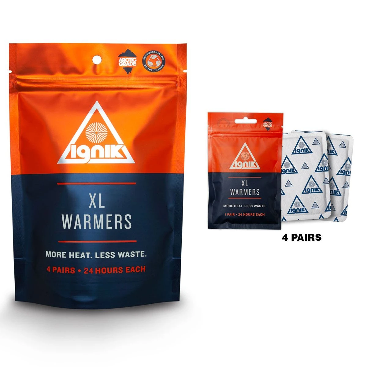 Ignik Outdoors 24-Hour XL Warmers – 4 Pack
