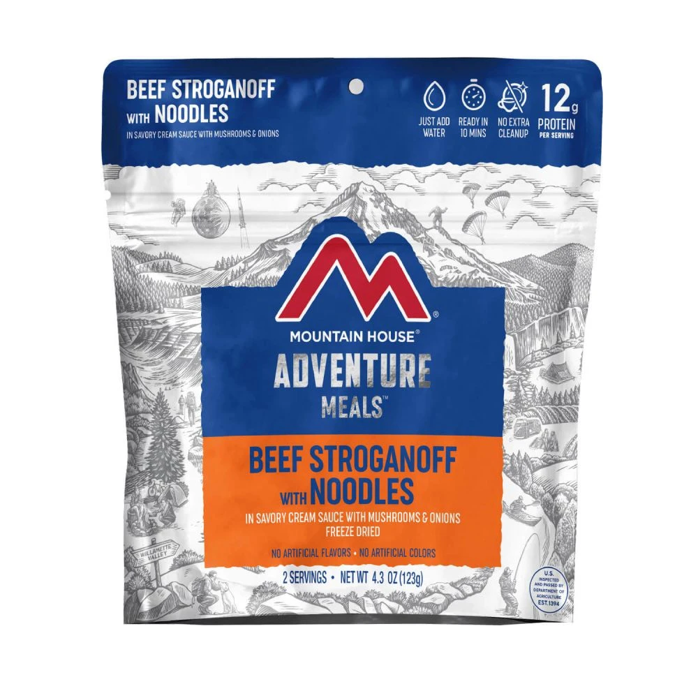 Mountain House Beef Stroganoff Adventure Meal