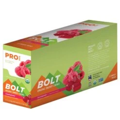 PROBAR Bolt Raspberry Organic Energy Chews - 12-Pack